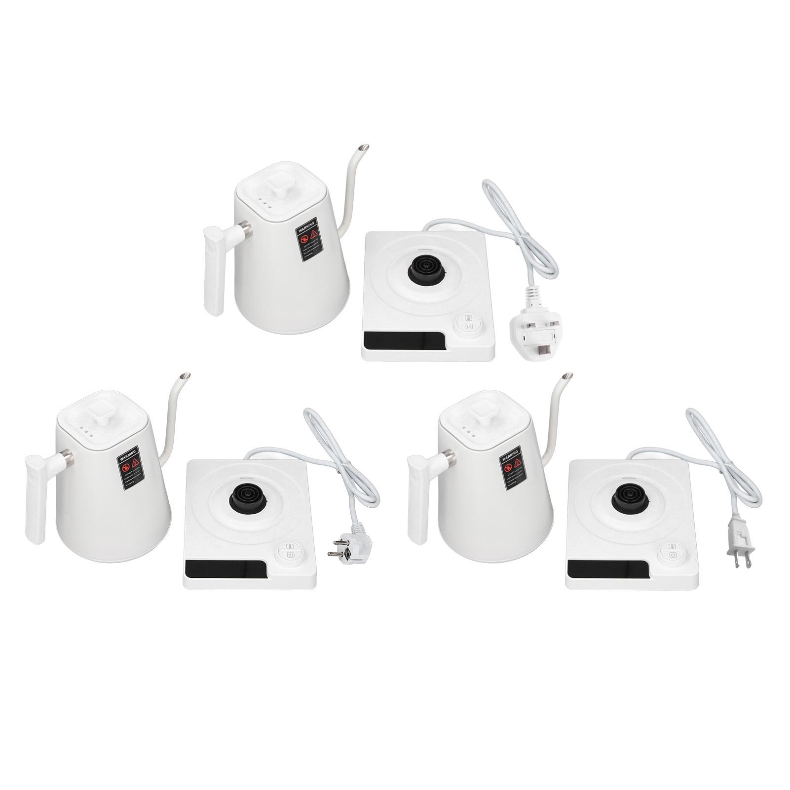 Electric Gooseneck Kettle Smart Temperature Control Electric Kettle Pour Over Kettle for Home Office EU Plug 220V
Electric Gooseneck Kettle Smart Temperature Control Electric Kettle Pour Over Kettle for Home Office EU Plug 220V