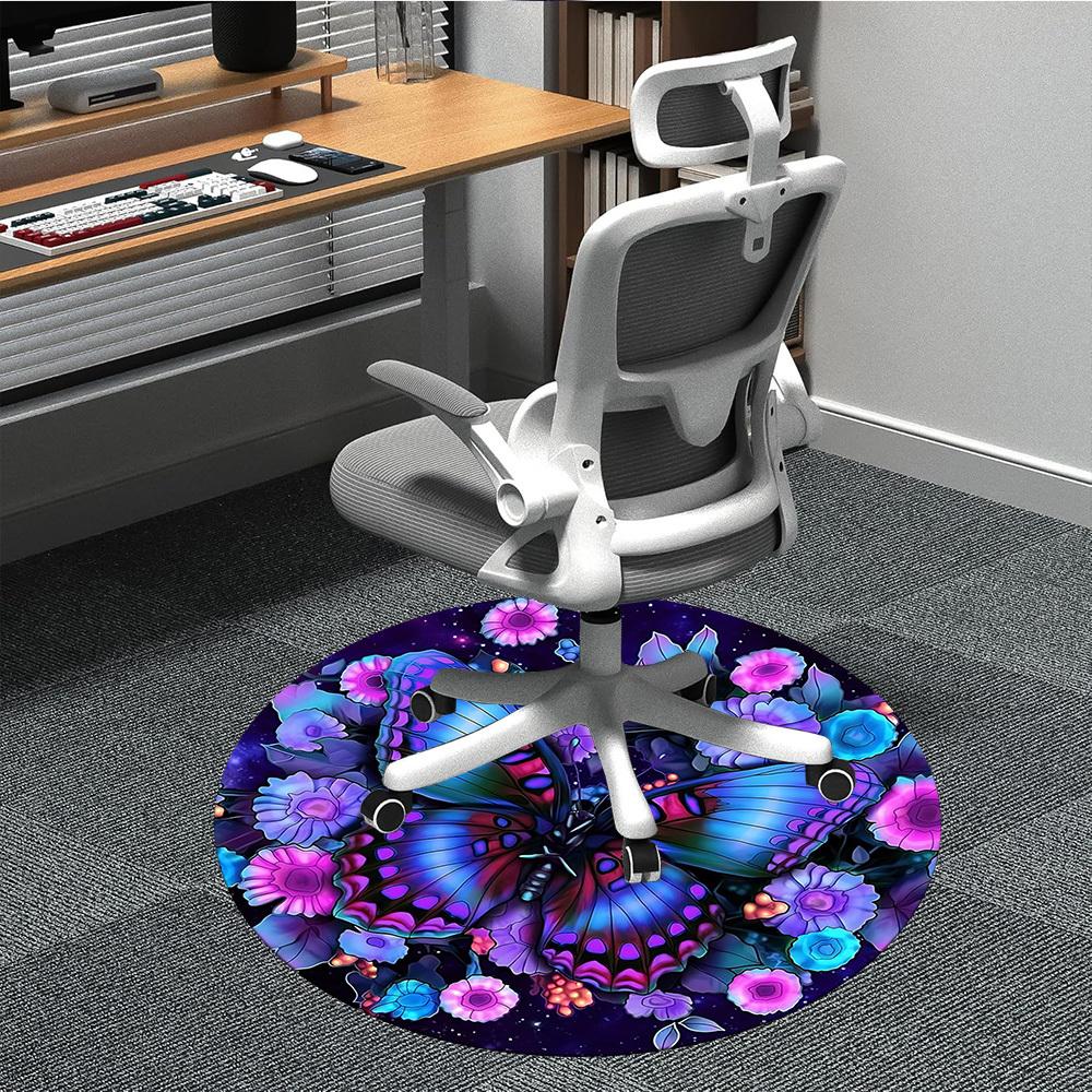 1pc Butterfly Flowers Chair Carpet for Office, Non-slip, Soft and Durable Office Rug, Perfect for Office yy260127144 80cm by 80cm
1pc Butterfly Flowers Chair Carpet for Office, Non-slip, Soft and Durable Office Rug, Perfect for Office yy260127144 80cm by 80cm