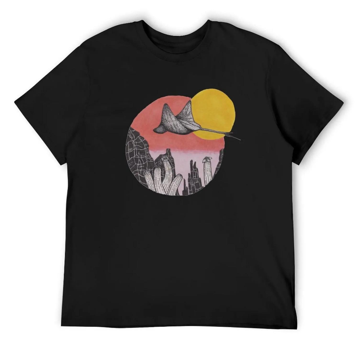 Flying Desert Manta Ray T-Shirt custom shirt Blouse shirts men graphic XXXXXL чорний
Flying Desert Manta Ray T-Shirt custom shirt Blouse shirts men graphic XXXXXL чорний