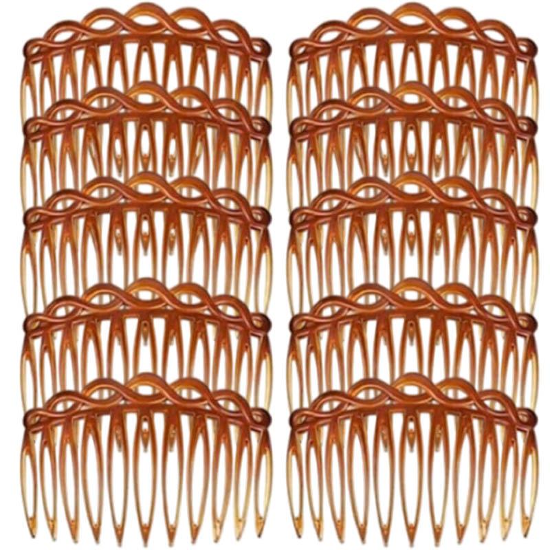 1-10Pcs French Hair Comb Hair Accessories Straight Teeth Hairclip Hair Side Comb Bridal Wedding Veil Comb Retro Weaving Effect 1pcs глибокий кавового кольору
1-10Pcs French Hair Comb Hair Accessories Straight Teeth Hairclip Hair Side Comb Bridal Wedding Veil Comb Retro Weaving Effect 1pcs глибокий кавового кольору