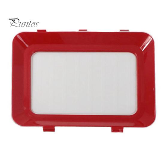 Лоток для хранения продуктов питания, многоразовые штабелируемые контейнеры для хранения продуктов, герметичные лотки для хранения фруктов в холодильнике 1pc красный
Лоток для хранения продуктов питания, многоразовые штабелируемые контейнеры для хранения продуктов, герметичные лотки для хранения фруктов в холодильнике 1pc красный