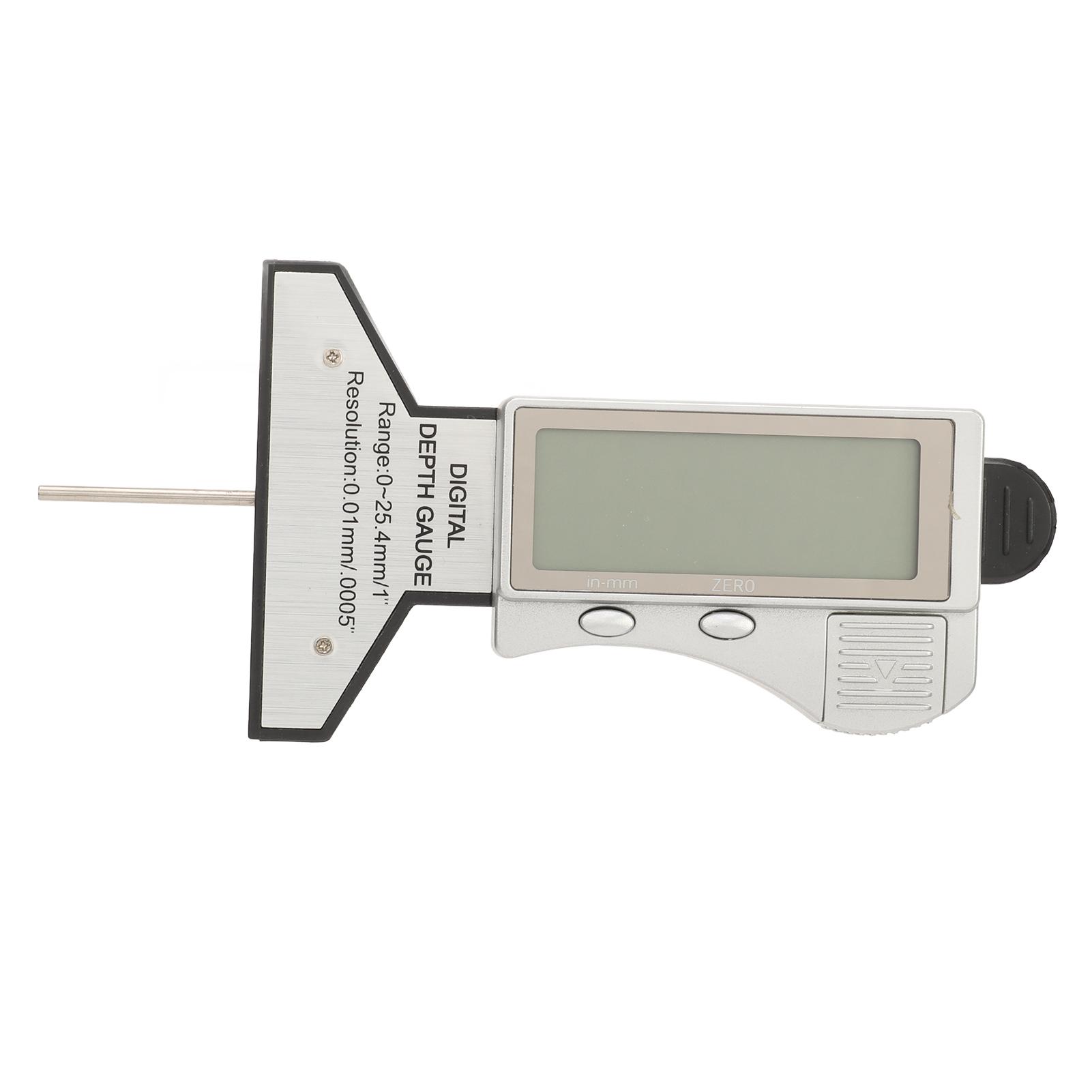 Цифровой глубиномер для шин. Точный обнуляемый измерительный прибор для автомобильных шин. 025.4
Цифровой глубиномер для шин. Точный обнуляемый измерительный прибор для автомобильных шин. 025.4