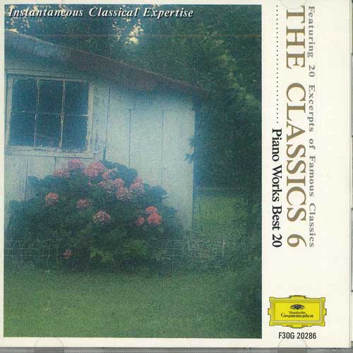 CD VARIOUS - Classics 6 Piano Works Best 20 F30G20286 POLYDOR Japan Classical Used
CD VARIOUS - Classics 6 Piano Works Best 20 F30G20286 POLYDOR Japan Classical Used