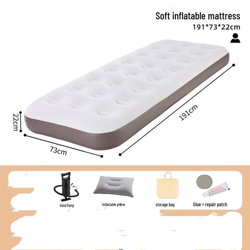 ZISIZ Portable Single Air Mattress
ZISIZ Portable Single Air Mattress
