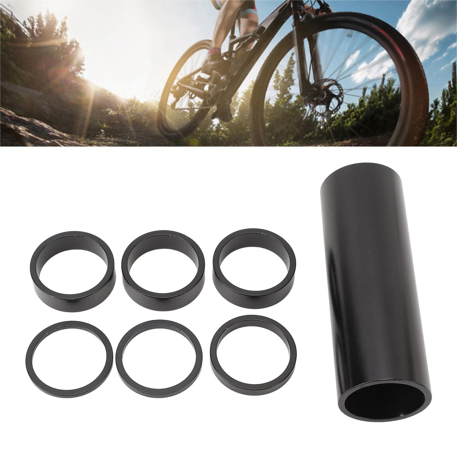7PCS Bike Headset Spacers Aluminum Alloy 28.6mm Front Fork Washer Bike Handlebar Stem Spacer for Mountain Road Fixed Gear Bikes
7PCS Bike Headset Spacers Aluminum Alloy 28.6mm Front Fork Washer Bike Handlebar Stem Spacer for Mountain Road Fixed Gear Bikes