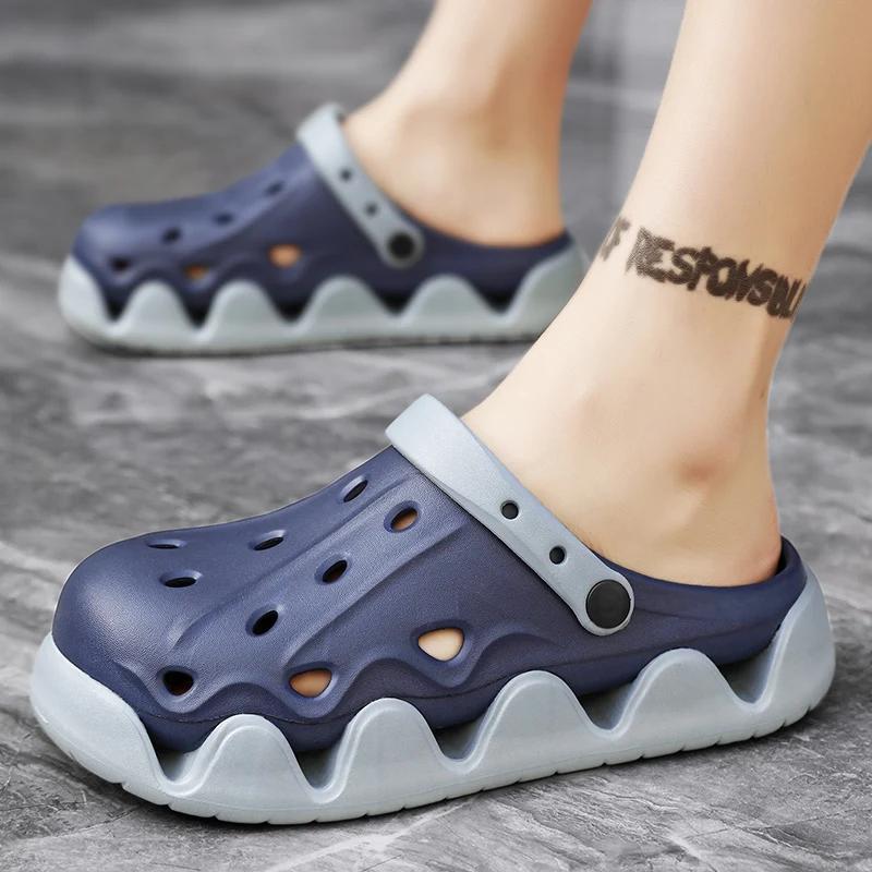 Fashion Women s Sandals Summer 2025 Designer Sandal Women Platform Casual Beach Slippers Woman Clogs Couple Comfort EVA Slippers 44-45 синій
Fashion Women s Sandals Summer 2025 Designer Sandal Women Platform Casual Beach Slippers Woman Clogs Couple Comfort EVA Slippers 44-45 синій