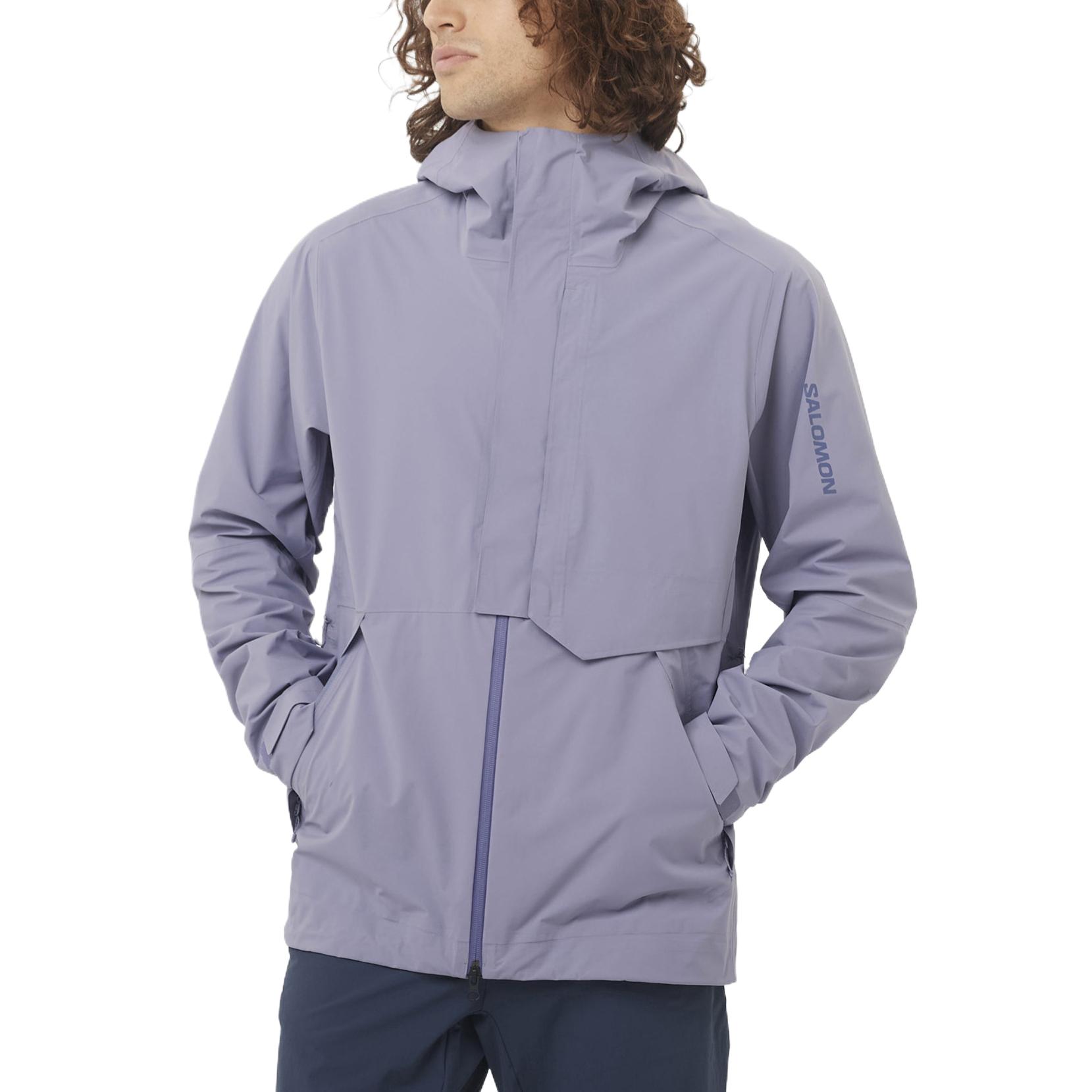 Salomon Outerpath Waterproof Breathable Lightweight Comfortable Mountaineering Jacket Men Jackets Blue Purple C24730 L
Salomon Outerpath Waterproof Breathable Lightweight Comfortable Mountaineering Jacket Men Jackets Blue Purple C24730 L
