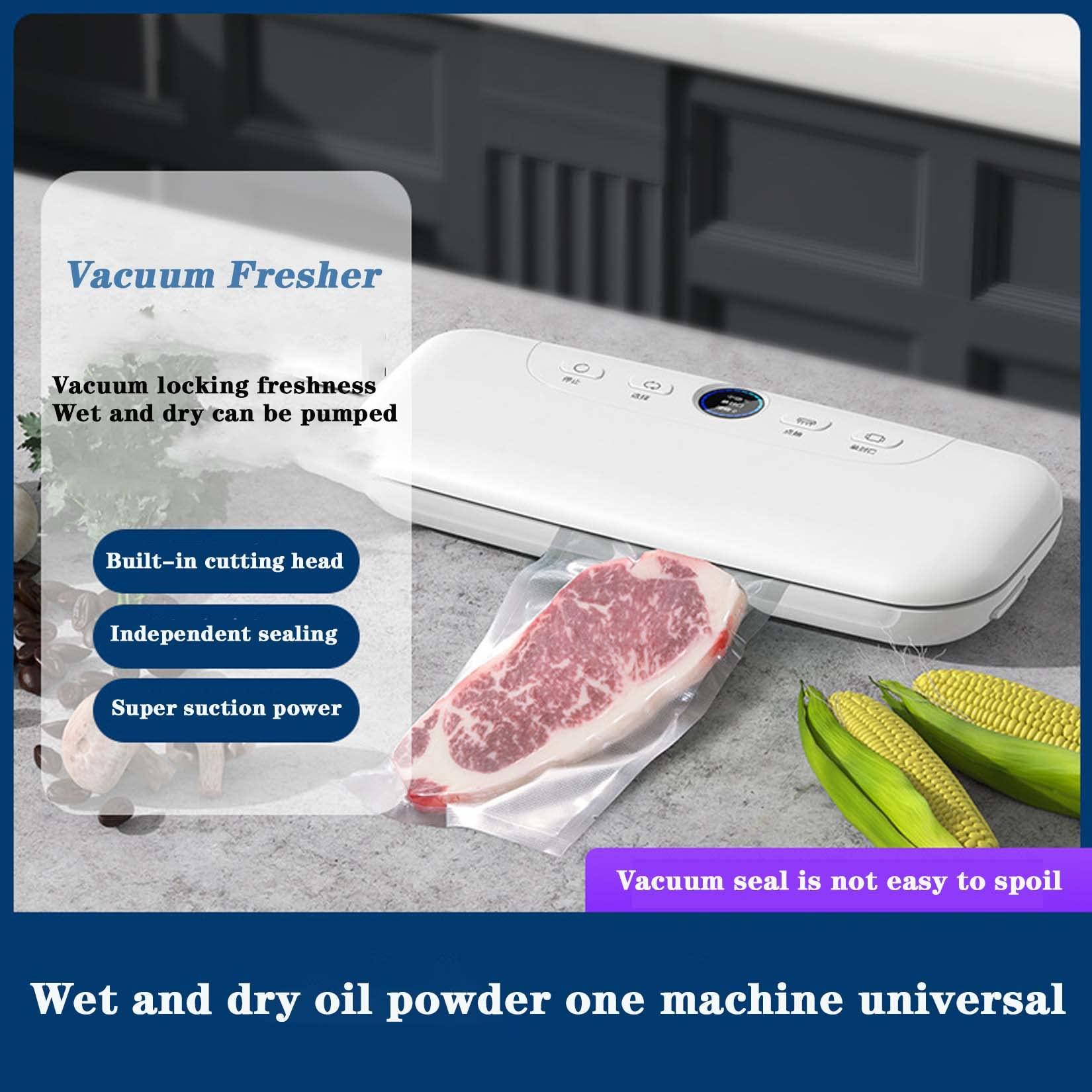 Mini Vacuum Sealer Machine Full Automatic Food Sealer with 40Pcs Sealing Bags for Household,Kitchen Type A
Mini Vacuum Sealer Machine Full Automatic Food Sealer with 40Pcs Sealing Bags for Household,Kitchen Type A