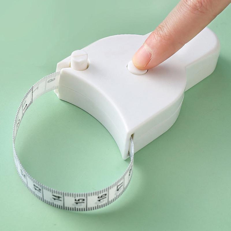 Shrinkage Soft Ruler Tape Measure Tape Measure Retractable Automatic Measurement of Precision with Three Dimensional Ruler білий
Shrinkage Soft Ruler Tape Measure Tape Measure Retractable Automatic Measurement of Precision with Three Dimensional Ruler білий
