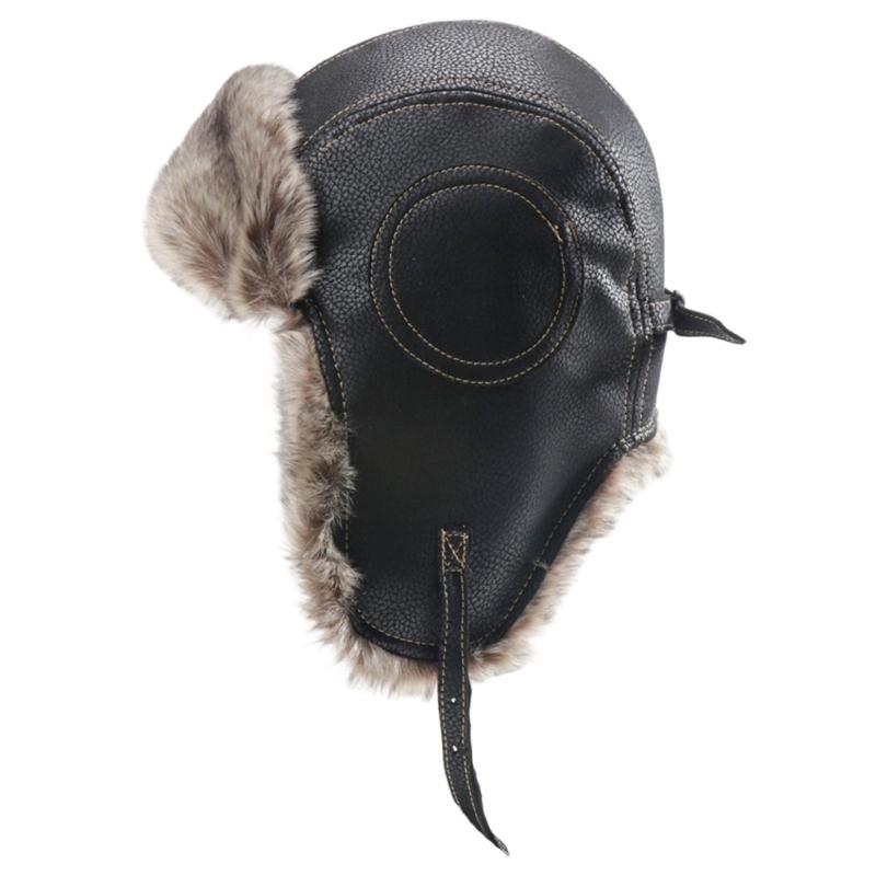 Unisex Warm Trapper Hat Ushanka Hat Thicken Hat for Skiing Camping Hiking single cap чорний
Unisex Warm Trapper Hat Ushanka Hat Thicken Hat for Skiing Camping Hiking single cap чорний