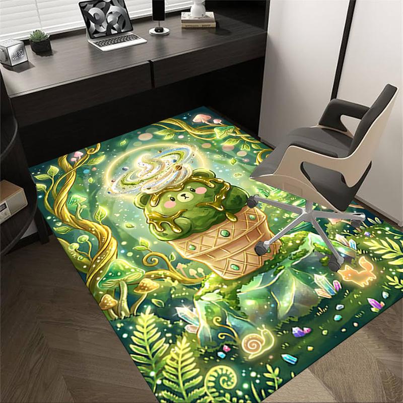 1PC Ice Cream Forest Non-Slip Floor Carpet Compatible for Office&Living Room&Bedroom&Dining room - Soft & Pattern-G0333 60cm by 90cm
1PC Ice Cream Forest Non-Slip Floor Carpet Compatible for Office&Living Room&Bedroom&Dining room - Soft & Pattern-G0333 60cm by 90cm