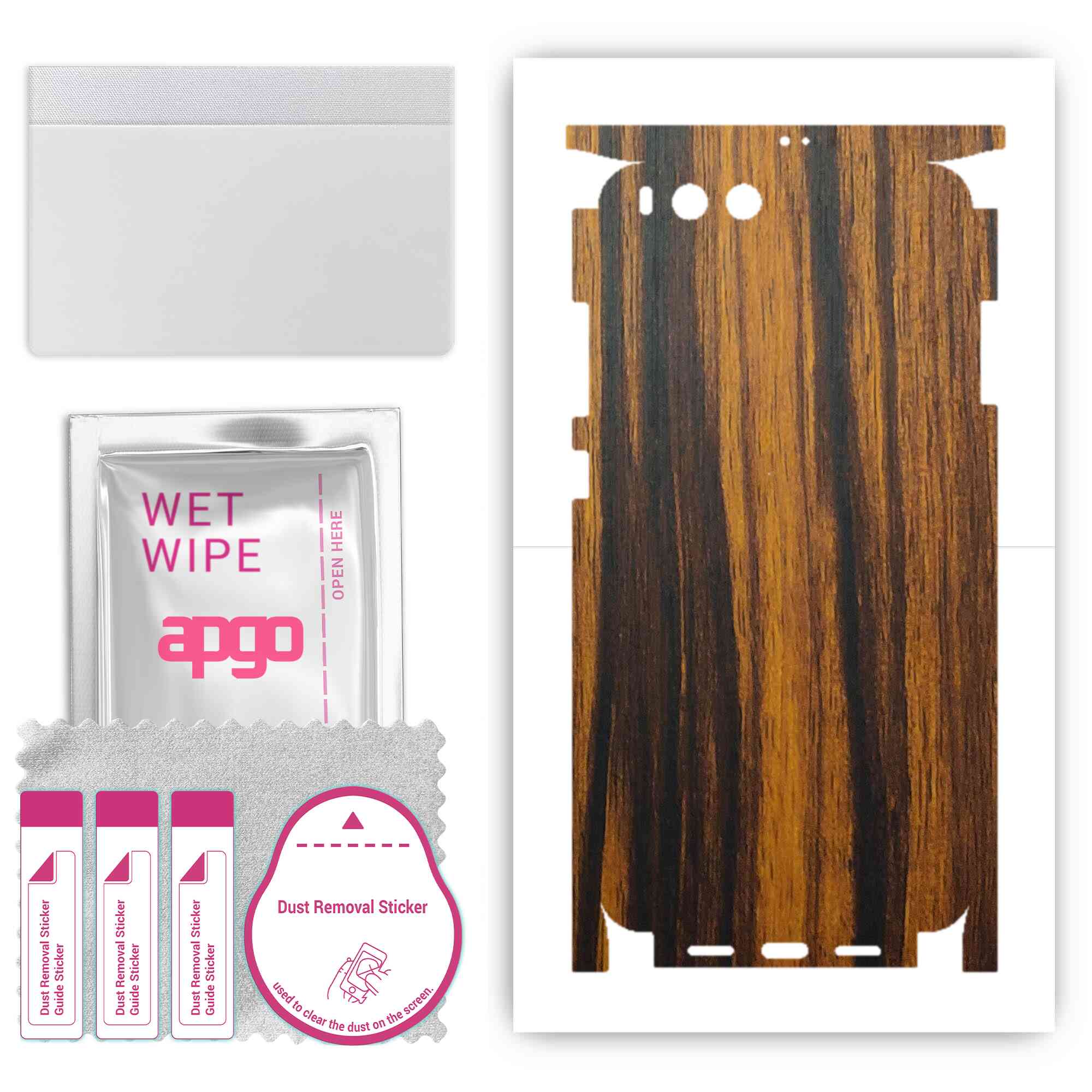 apgo Protective Skin Sticker for the back+sides compatible with Xiaomi Mi 6, Full Wrap Film, Foil, Vinyl - Pattern Tigerwood
apgo Protective Skin Sticker for the back+sides compatible with Xiaomi Mi 6, Full Wrap Film, Foil, Vinyl - Pattern Tigerwood