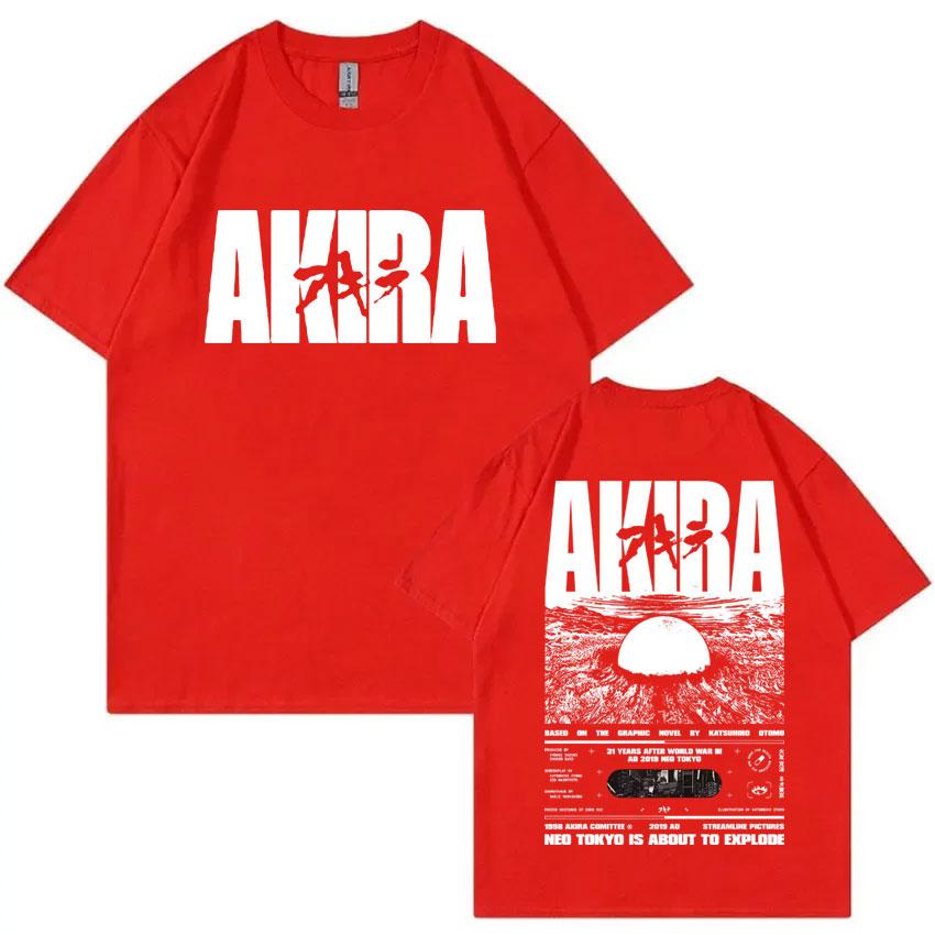 Japanese Science Fiction Cartoon Movie Anime Akira Shotaro Kaneda Graphic T Shirt Unisex Women Fashion Vintage Oversized T-shirts S
Japanese Science Fiction Cartoon Movie Anime Akira Shotaro Kaneda Graphic T Shirt Unisex Women Fashion Vintage Oversized T-shirts S