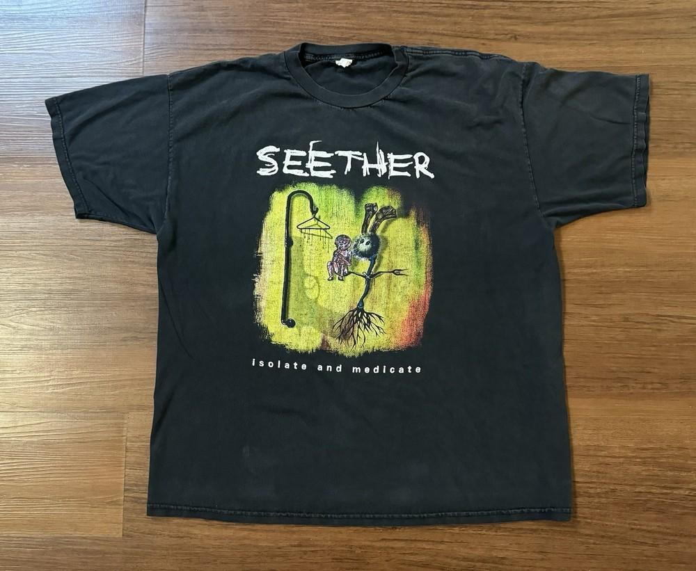 Hot Rare Isolate And Medicate Seether Short Sleeve Black S-5XL Shirt LL409 Unisex T-Shirt L
Hot Rare Isolate And Medicate Seether Short Sleeve Black S-5XL Shirt LL409 Unisex T-Shirt L
