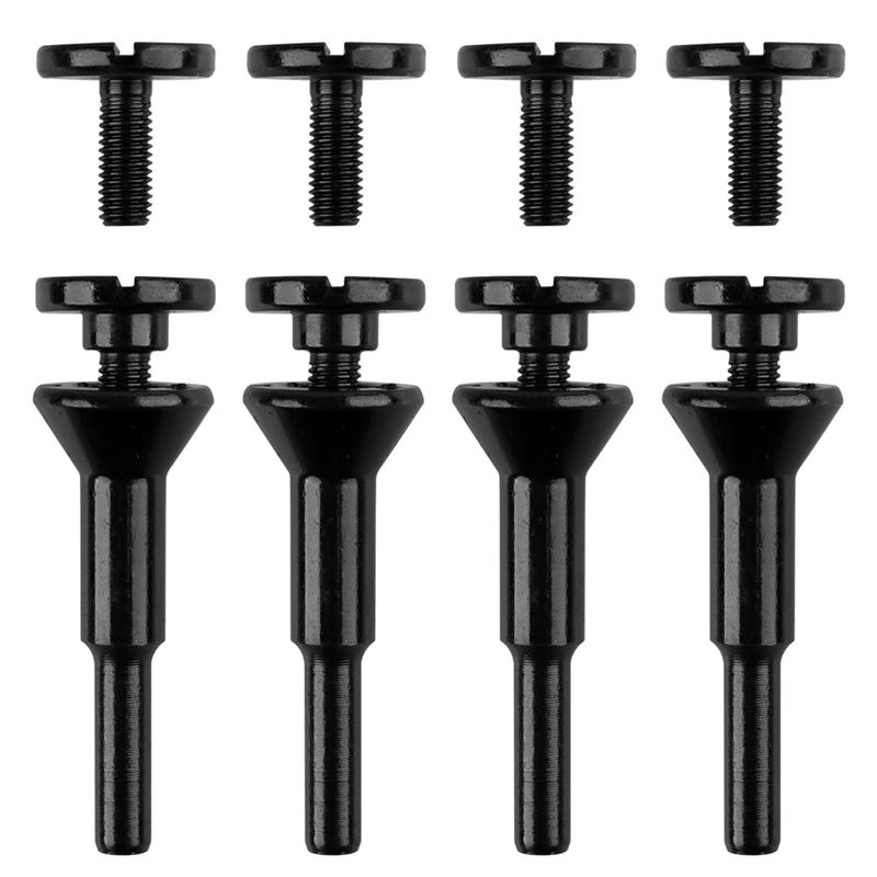 ABUL-Mounting Mandrel 3/8In & 1/4In Arbor Hole, Cut-Off Wheel Mandrel Bit For Die Grinder Accessories (4 Pack)
ABUL-Mounting Mandrel 3/8In & 1/4In Arbor Hole, Cut-Off Wheel Mandrel Bit For Die Grinder Accessories (4 Pack)