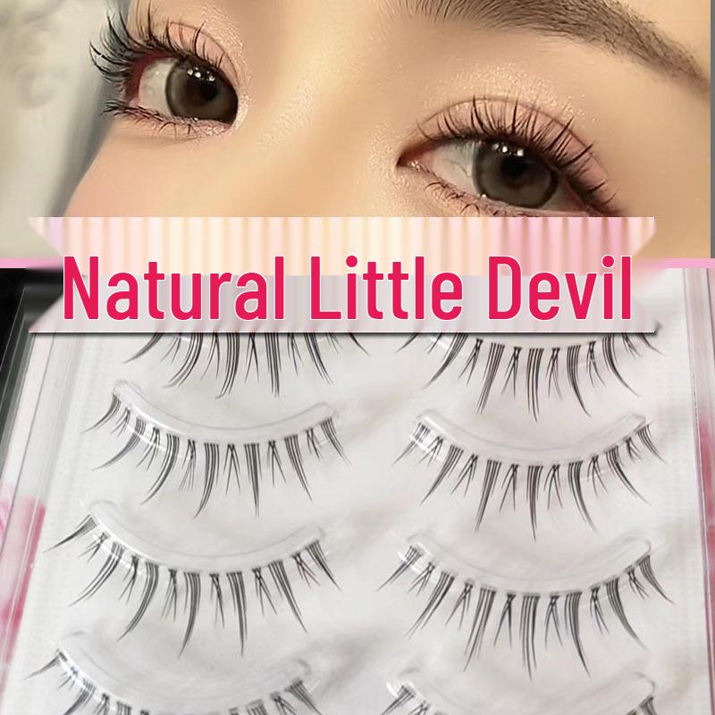 Natural Little Devil Transparent Soft Stem Eyelashes - Breathable, Wild, Lively False Eyelashes
Natural Little Devil Transparent Soft Stem Eyelashes - Breathable, Wild, Lively False Eyelashes
