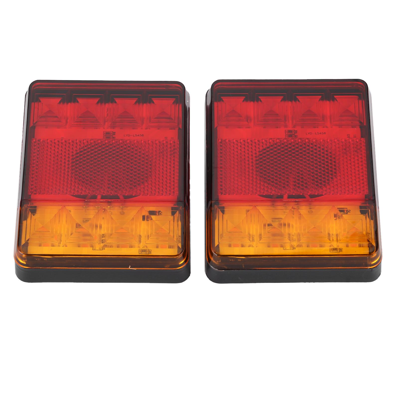 8LED Universal Tail Lamp Dual Colors IP65 Waterproof Taillight for 12V Trucks Trailer Lorry ATV
8LED Universal Tail Lamp Dual Colors IP65 Waterproof Taillight for 12V Trucks Trailer Lorry ATV