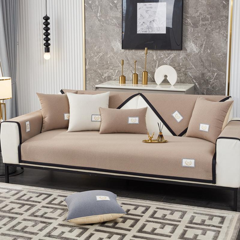 Simple High-end Fabric Non-slip Three-seater Sofa Cushion Light Luxury Sofa Cushion Modern All Seasons Universal Cover 70x70
Simple High-end Fabric Non-slip Three-seater Sofa Cushion Light Luxury Sofa Cushion Modern All Seasons Universal Cover 70x70