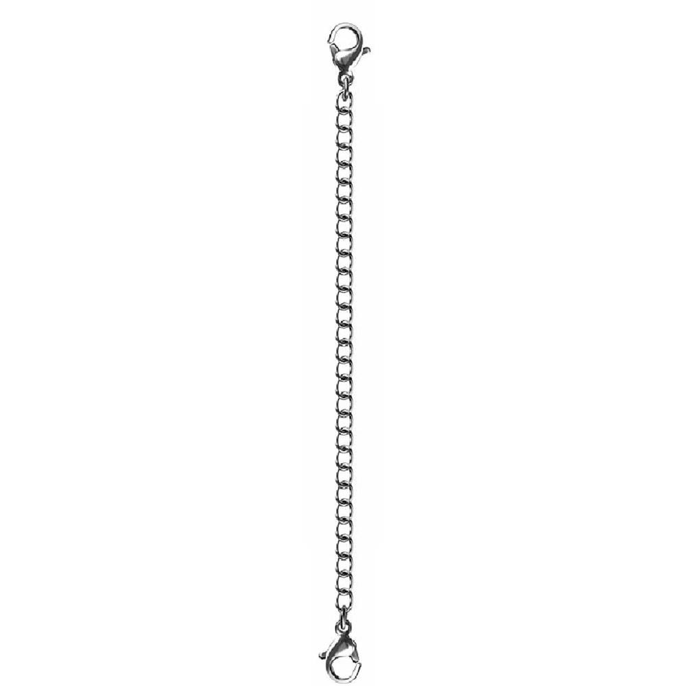 1Pc Stainless Steel Extender Chains With Lobster Clasps Metal Necklace Bracelet Extension Chain For Diy Jewelry Making 3inch серебряный
1Pc Stainless Steel Extender Chains With Lobster Clasps Metal Necklace Bracelet Extension Chain For Diy Jewelry Making 3inch серебряный