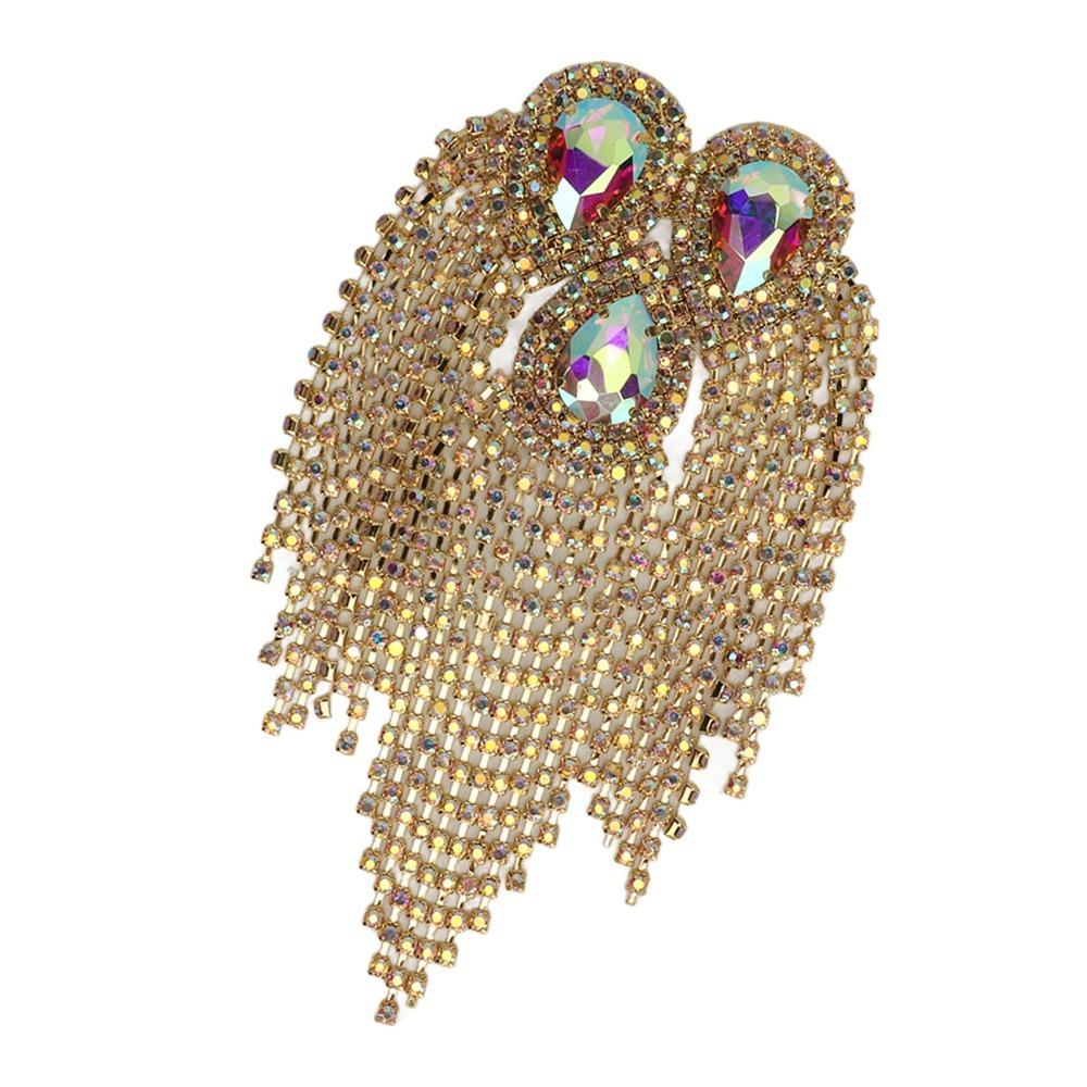 1pcs Waterdrop Design Decorative Shoulder Board Rhinestone Applique DIY Accessories
1pcs Waterdrop Design Decorative Shoulder Board Rhinestone Applique DIY Accessories