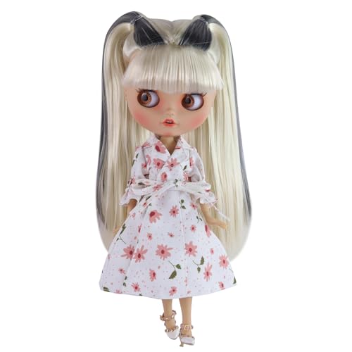 ICY Fortune Days BJD Doll, Movable Body, Matte Skin, Customization Practice, Hinamatsuri Gift, 4 Pupil Colors + Hand-Painted Makeup + 19 Improved Join
ICY Fortune Days BJD Doll, Movable Body, Matte Skin, Customization Practice, Hinamatsuri Gift, 4 Pupil Colors + Hand-Painted Makeup + 19 Improved Join