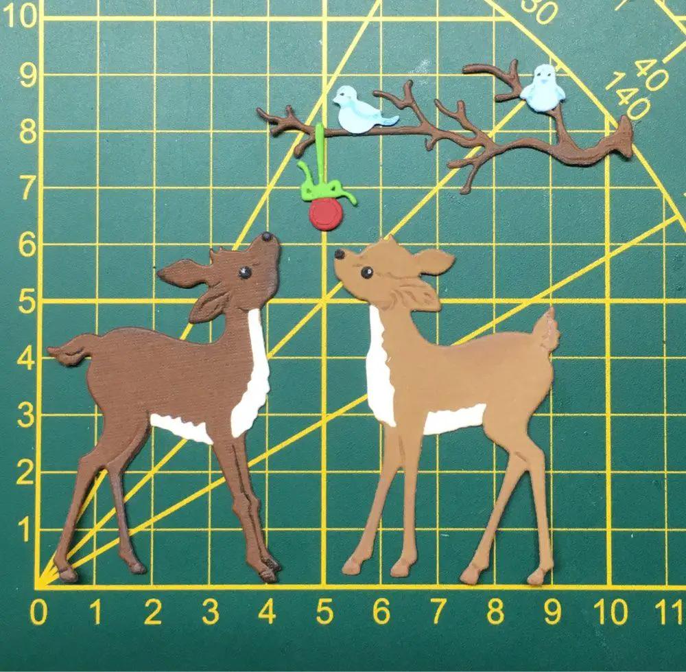 Christmas Deers Metal Cutting Dies Birds Stencils Diy Scrapbooking Cut Die.
Christmas Deers Metal Cutting Dies Birds Stencils Diy Scrapbooking Cut Die.