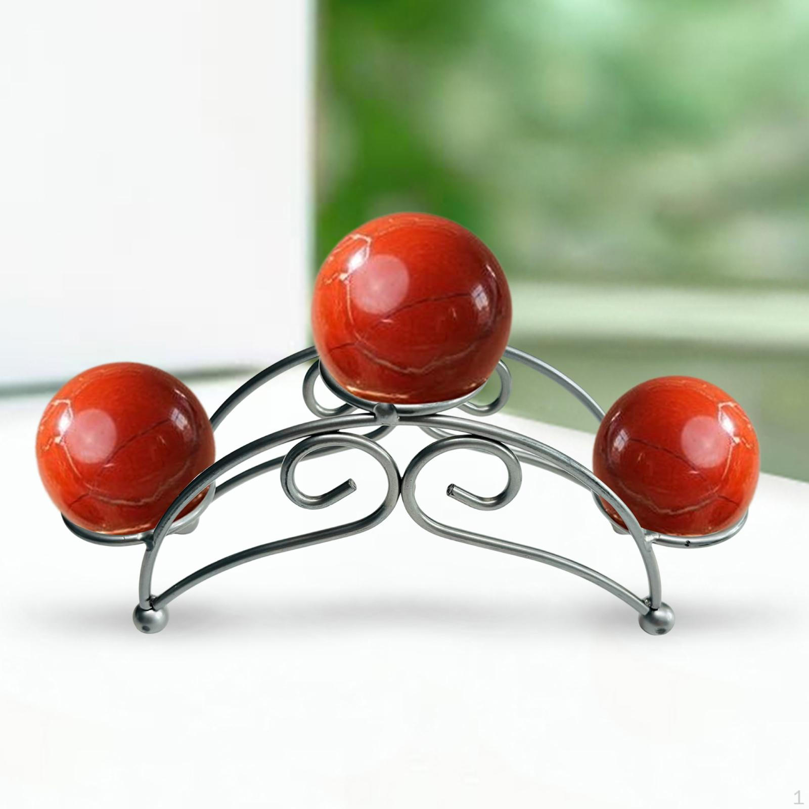 Crystal Ball Bracket Display Base Stable Spheres Metal Holder Sphere Stone Support for Table срібний
Crystal Ball Bracket Display Base Stable Spheres Metal Holder Sphere Stone Support for Table срібний