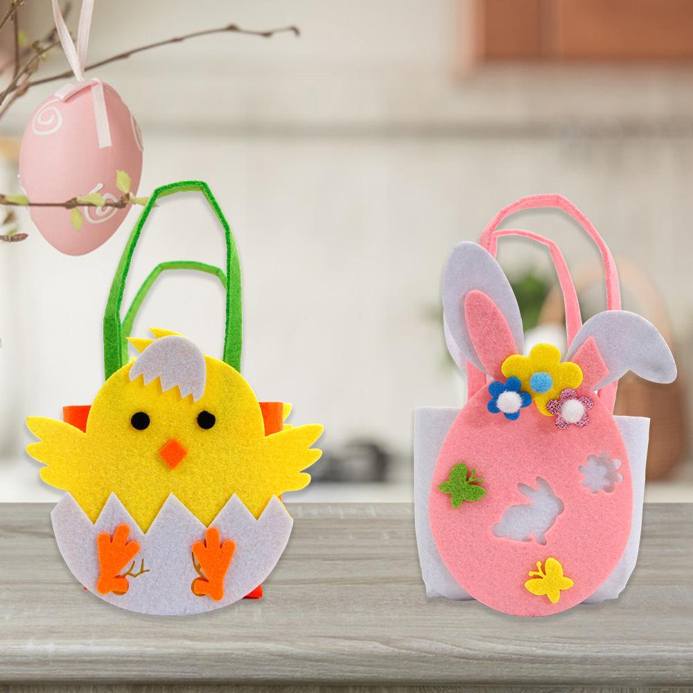2Pcs Easter Basket Felt DIY Tote Candy Bag for Storing Easter Eggs Toys Gifts Festival Supplies Hen
2Pcs Easter Basket Felt DIY Tote Candy Bag for Storing Easter Eggs Toys Gifts Festival Supplies Hen