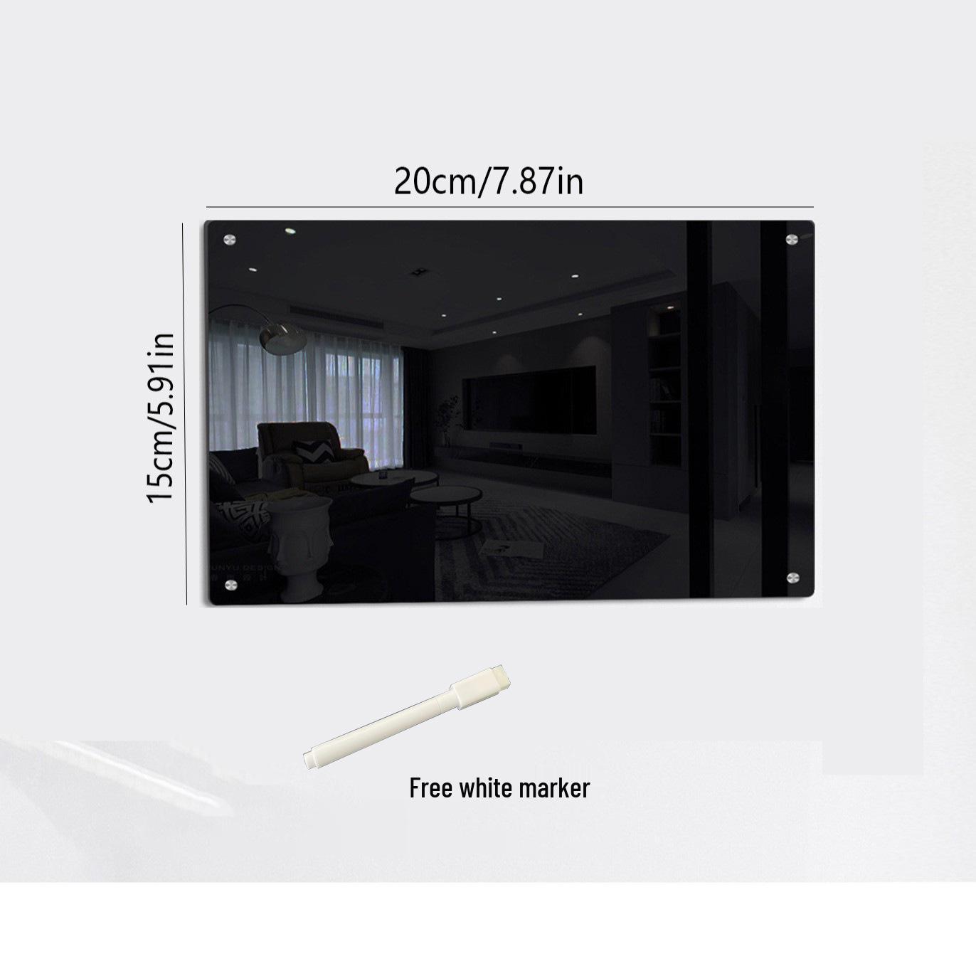 3D Magnetic Acrylic Erasable Note & Planner Board for Refrigerator
3D Magnetic Acrylic Erasable Note & Planner Board for Refrigerator