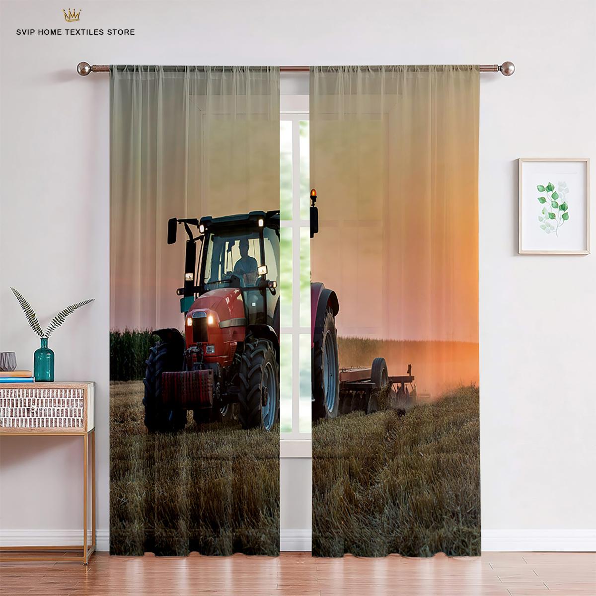 Farm Vehicle and Tractor Curtains for Children, Children s Room Ornament, Gauze Curtain,Drapes 2 Pcs, Living Room, Bedroom, Study Decor Accent W50X130H(CM)X2PCS&Grommet Top
Farm Vehicle and Tractor Curtains for Children, Children s Room Ornament, Gauze Curtain,Drapes 2 Pcs, Living Room, Bedroom, Study Decor Accent W50X130H(CM)X2PCS&Grommet Top