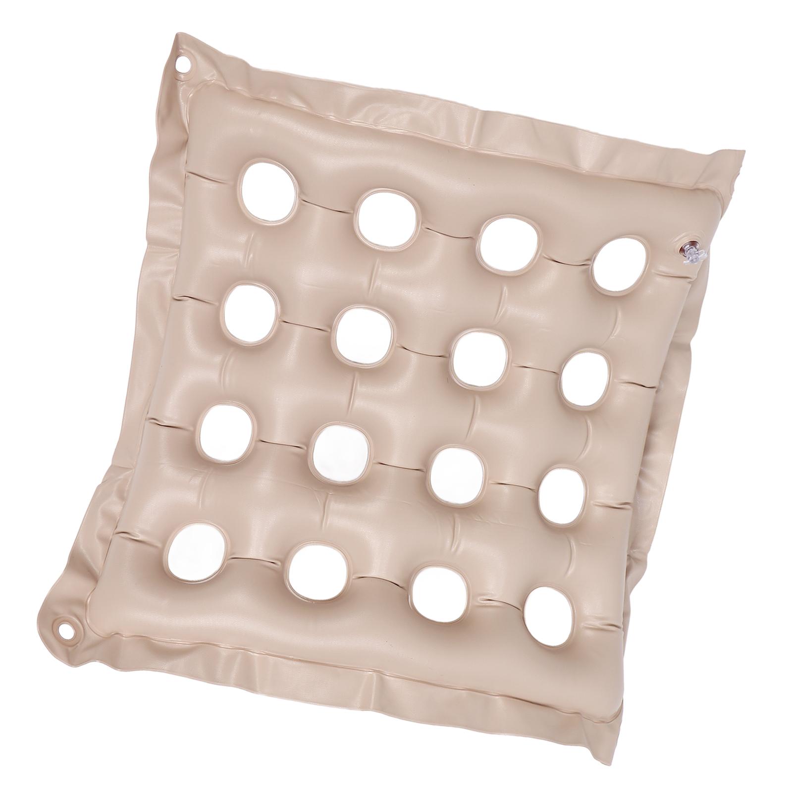 Inflatable Seat Cushion PVC 16 Holes Inflatable Chair Cushion for Travel Outdoor Beige
Inflatable Seat Cushion PVC 16 Holes Inflatable Chair Cushion for Travel Outdoor Beige