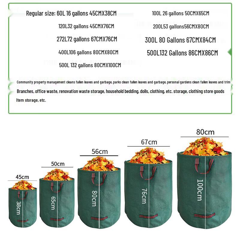 Garden Leaf and Debris Bag
Garden Leaf and Debris Bag