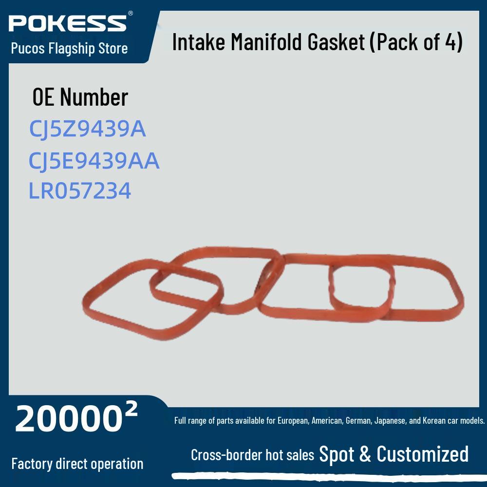 Ford Edge 2.0T Intake Manifold Gasket (1 Pack, 4 Pieces) - Model CJ5Z9439A CJ5E9439AA LR057234 5147345
Ford Edge 2.0T Intake Manifold Gasket (1 Pack, 4 Pieces) - Model CJ5Z9439A CJ5E9439AA LR057234 5147345
