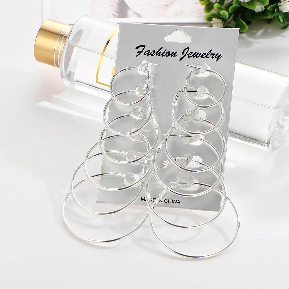 Hyperbolic Hoop Earrings Set For Women Gold Color Big Small Round Circle Earring Female Trendy Party Jewelry Accessories
Hyperbolic Hoop Earrings Set For Women Gold Color Big Small Round Circle Earring Female Trendy Party Jewelry Accessories