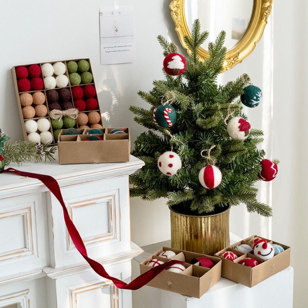 Multicolor Christmas Felt Ball Plastic Felt Xmas Ornament Ball Xmas Baubles Scene Supplies D
Multicolor Christmas Felt Ball Plastic Felt Xmas Ornament Ball Xmas Baubles Scene Supplies D