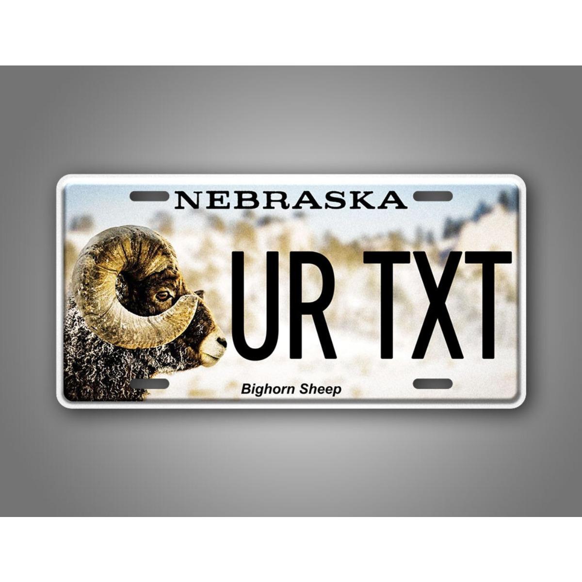 Customizable 6x12 Inch Bighorn Sheep Metal License Plate for Car & Wall Decor білий
Customizable 6x12 Inch Bighorn Sheep Metal License Plate for Car & Wall Decor білий