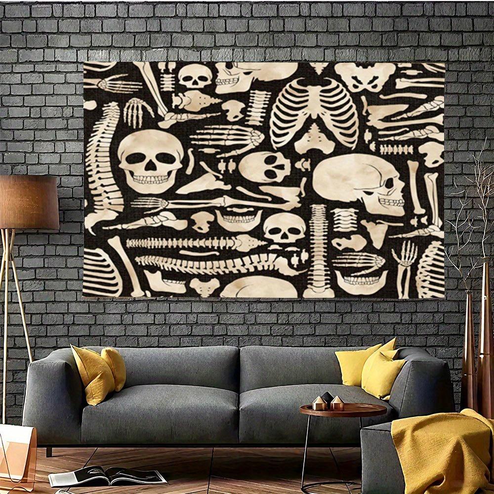 VIKAMA Halloween Skeleton Bone Tapestry Dark Vintage Style Living Room Feature Wall Theme Party Studio Decor 74x94cm(29x37in)
VIKAMA Halloween Skeleton Bone Tapestry Dark Vintage Style Living Room Feature Wall Theme Party Studio Decor 74x94cm(29x37in)