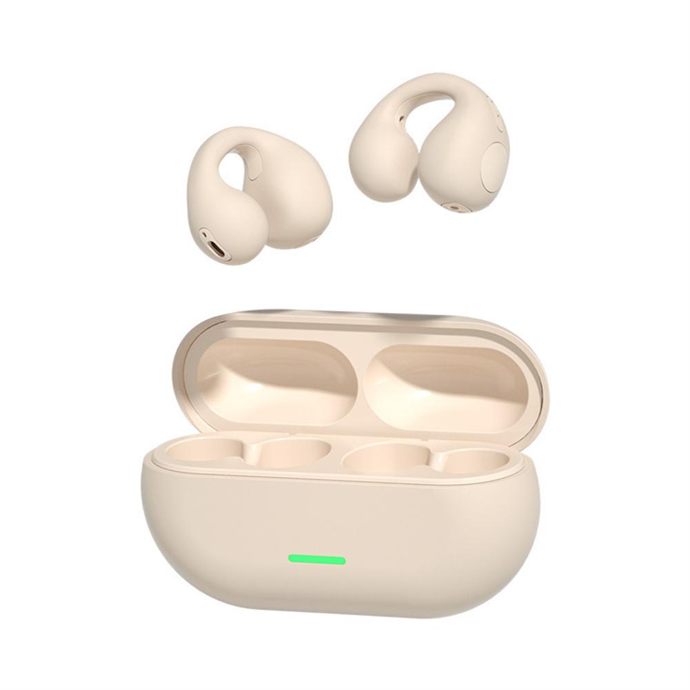 T7500 Open Ear Headphones Wireless Clip-On Earphones With Built-in Mic Bone Conduction Touch Control Headphones For Sports бежевий
T7500 Open Ear Headphones Wireless Clip-On Earphones With Built-in Mic Bone Conduction Touch Control Headphones For Sports бежевий