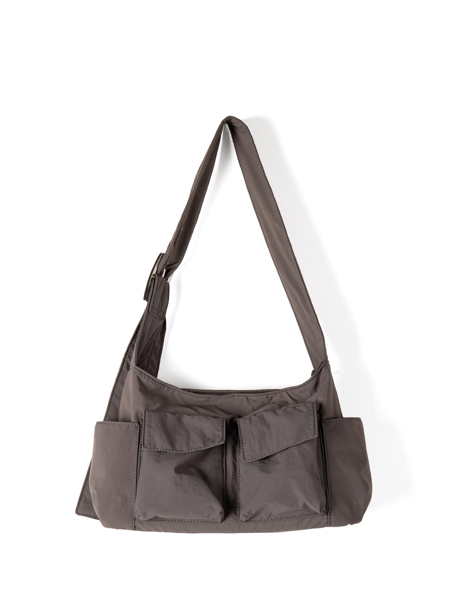 Korean Style Casual Commuter Crossbody Bag Women Nyl Multi Pocket Shoulder Bag Fashiable Versatile Texture Storage Bag сірий колір
Korean Style Casual Commuter Crossbody Bag Women Nyl Multi Pocket Shoulder Bag Fashiable Versatile Texture Storage Bag сірий колір