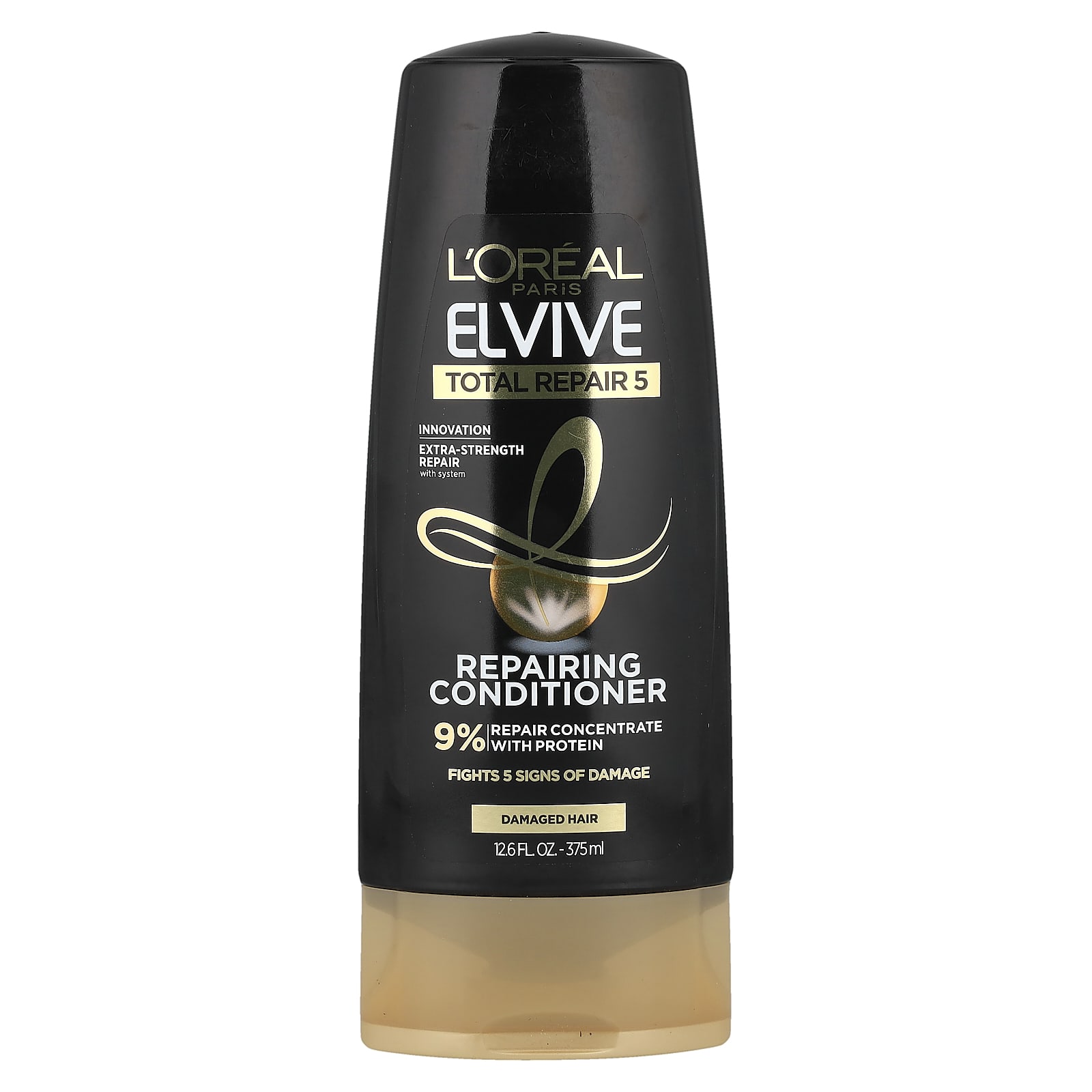 L Oréal, Elvive, Total Repair 5, Восстанавливающий кондиционер, Поврежденные волосы, 375 мл (12,6 жидких унций)
L Oréal, Elvive, Total Repair 5, Восстанавливающий кондиционер, Поврежденные волосы, 375 мл (12,6 жидких унций)
