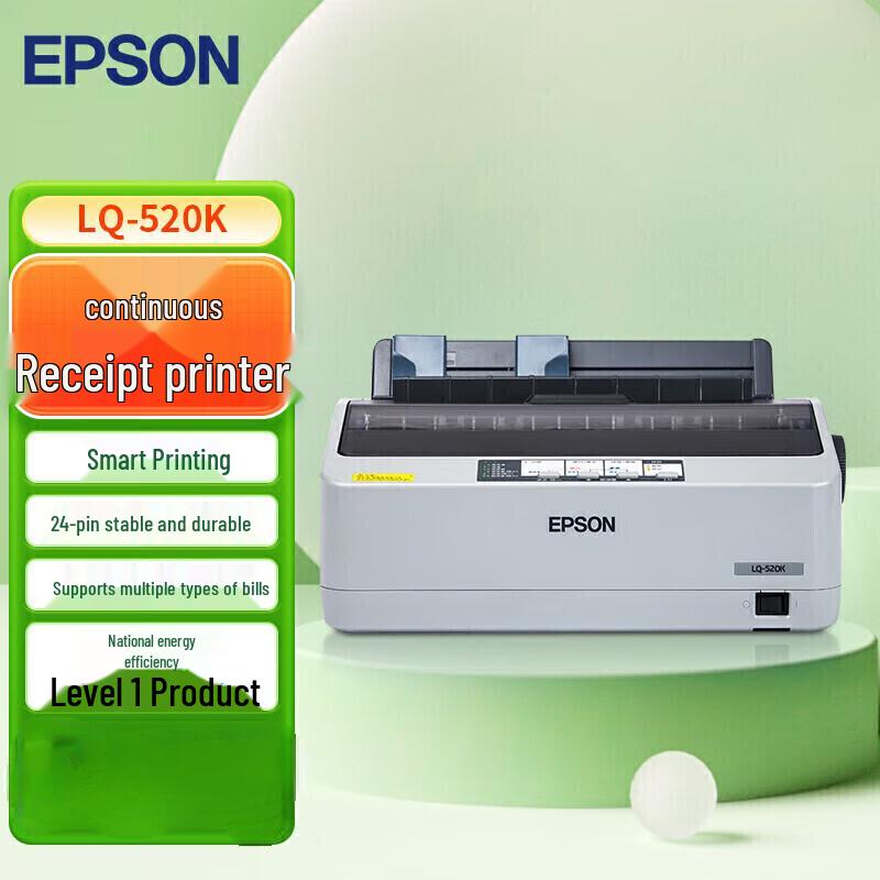 Epson LQ-520K Dot Matrix Printer
Epson LQ-520K Dot Matrix Printer