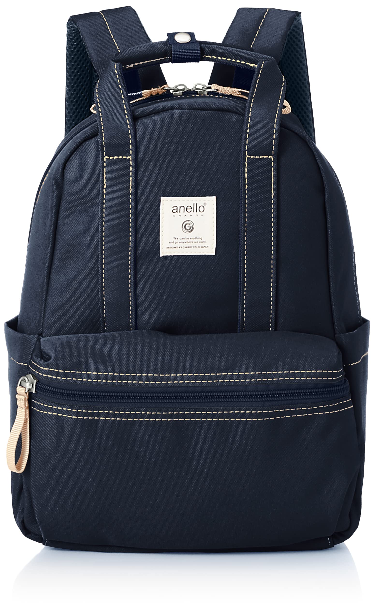 Anello Grande CRAFT GTM0304Z Mini Backpack, A5 Size, Water-Repellent, Multi-Storage, Navy
Anello Grande CRAFT GTM0304Z Mini Backpack, A5 Size, Water-Repellent, Multi-Storage, Navy
