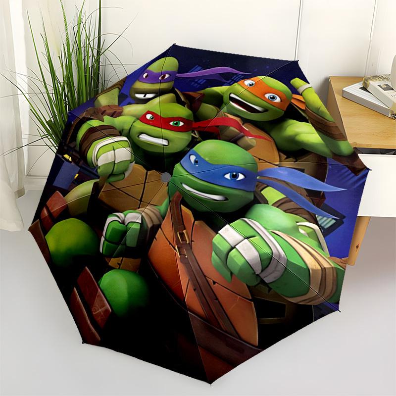1pc Turtles Automatic Folding Umbrella - 8-Rib Durable Iron Frame, Compact Portable for Daily Travel, Men & Women yy251125235
1pc Turtles Automatic Folding Umbrella - 8-Rib Durable Iron Frame, Compact Portable for Daily Travel, Men & Women yy251125235