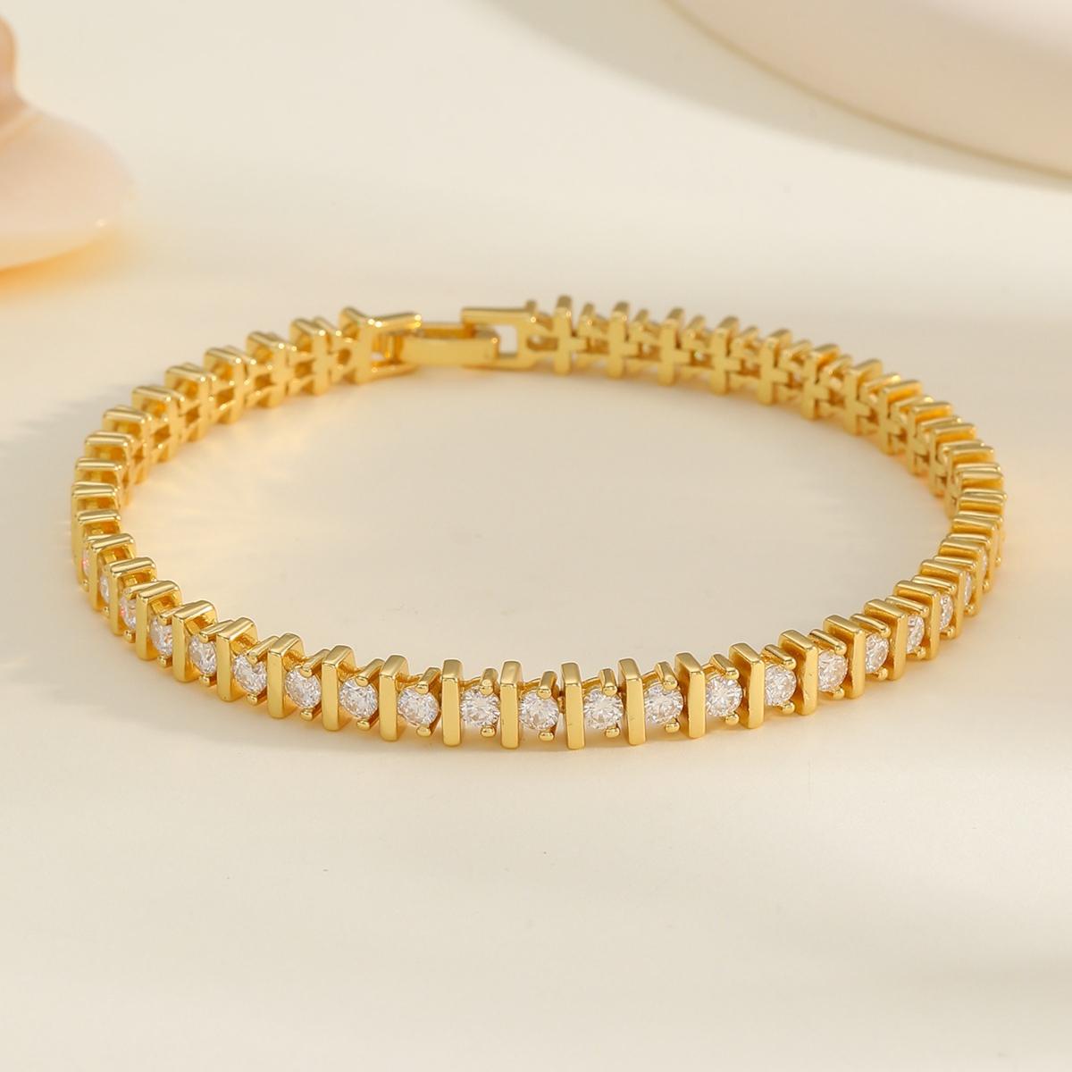 S925 Silver Moissanite Tennis Bracelet Fine Jewelry 18k Gold-plated Personalized and Versatile, Suitable for Gift Giving 20.5cm золотистий
S925 Silver Moissanite Tennis Bracelet Fine Jewelry 18k Gold-plated Personalized and Versatile, Suitable for Gift Giving 20.5cm золотистий