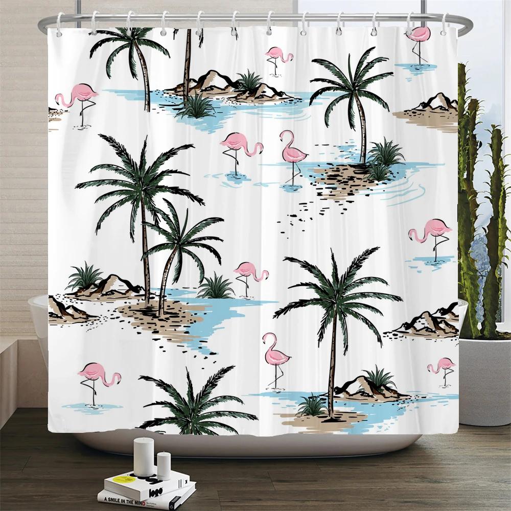 Tropical Green Plant Trees Waterproof Shower Curtains Polyester Fabric With 12 Hooks Bath Curtain Home Decor Bathroom Curtains W60H190(CM)-1 Pcs
Tropical Green Plant Trees Waterproof Shower Curtains Polyester Fabric With 12 Hooks Bath Curtain Home Decor Bathroom Curtains W60H190(CM)-1 Pcs