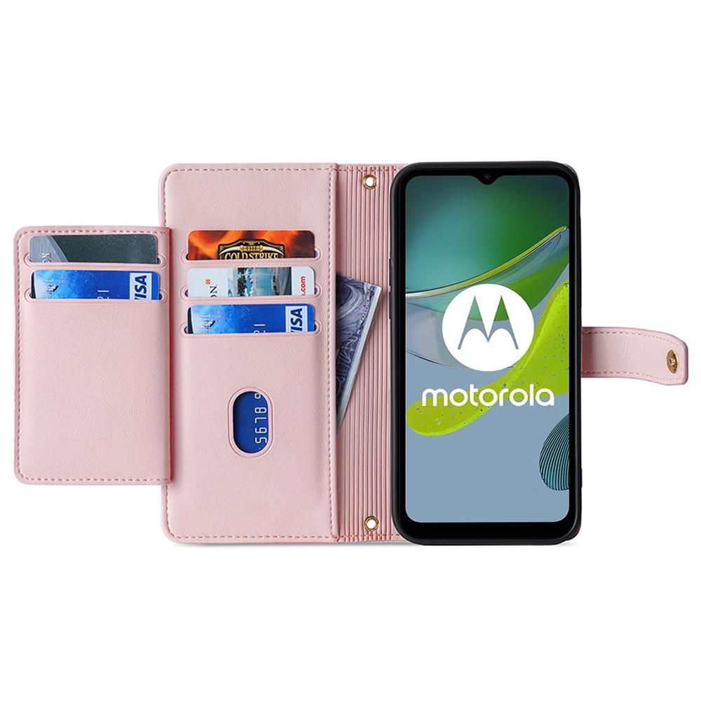For Motorola Moto G84 5G Case Zipper Wallet Multifunction Phone Cover with 2 Straps Purple
For Motorola Moto G84 5G Case Zipper Wallet Multifunction Phone Cover with 2 Straps Purple