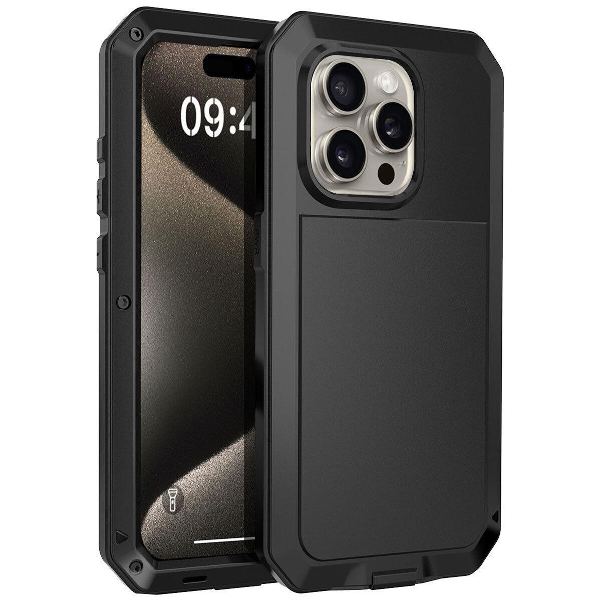 Case for IPhone 17 Air 16E 15 14 Plus 13 12 Mini 11 Pro Max XS XR 8 7Plus Heavy Duty Shockproof Anti-scratch Cover Glass Screen aluminum&Case & Screen Protector&iPhone 16 Pro Max чёрный
Case for IPhone 17 Air 16E 15 14 Plus 13 12 Mini 11 Pro Max XS XR 8 7Plus Heavy Duty Shockproof Anti-scratch Cover Glass Screen aluminum&Case & Screen Protector&iPhone 16 Pro Max чёрный