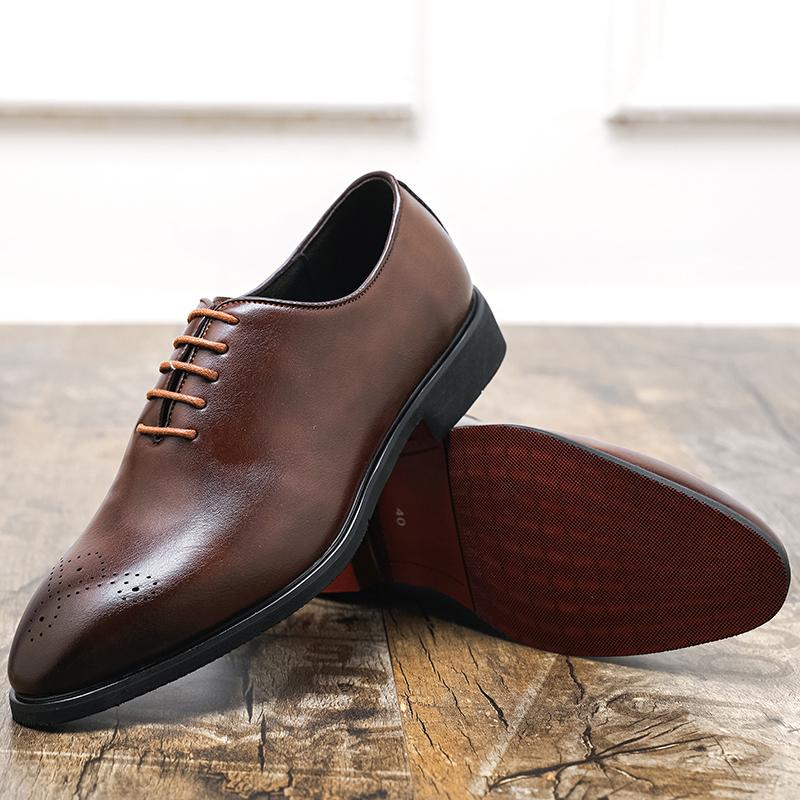 Size 38-48 Red-soled Busines Men Brogue Leather Shoes Black-brown Soft Leather Lace-up Comfortable Fashionable Leather Shoes Men 48 коричневый
Size 38-48 Red-soled Busines Men Brogue Leather Shoes Black-brown Soft Leather Lace-up Comfortable Fashionable Leather Shoes Men 48 коричневый