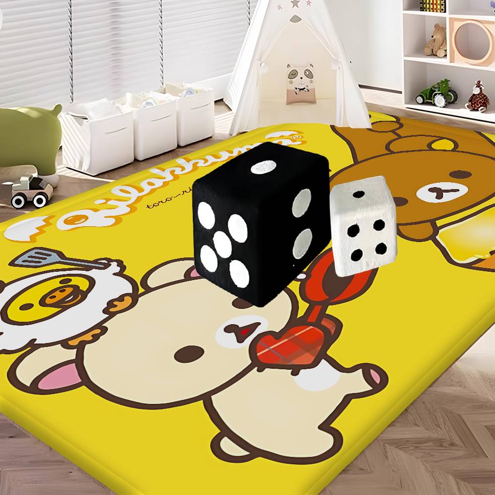 Kawaii Rilakkuma Bear Door Mat Nordic Style Bedroom Living Room Doormat Home Balcony Anti-Slip Alfombra 40x60cm
Kawaii Rilakkuma Bear Door Mat Nordic Style Bedroom Living Room Doormat Home Balcony Anti-Slip Alfombra 40x60cm