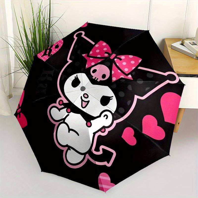 1pc Kuromi Heart Pink BowUmbrella with Plastic Handle,Suitable for All Seasons Home Travel Outdoor UmbrellaSanlio224
1pc Kuromi Heart Pink BowUmbrella with Plastic Handle,Suitable for All Seasons Home Travel Outdoor UmbrellaSanlio224
